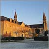 Janvier 16  &middot;  Lever de soleil sur le monast&egrave;re Saint Dominique - Nay  &middot;  &copy; stockli